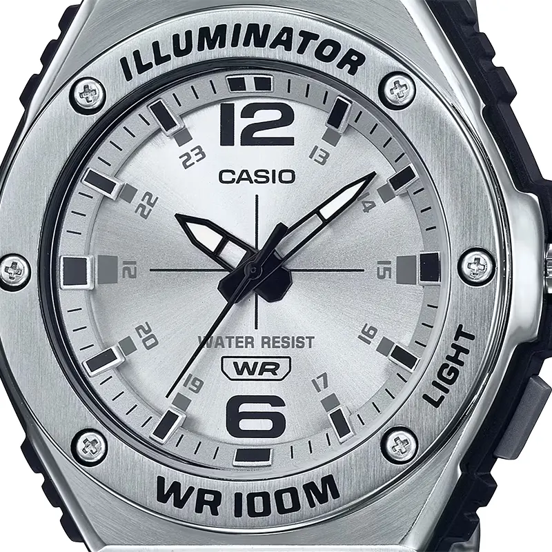Casio Youth Illuminator MWA-100HD-7AVDF Silver Dial Men's Watch