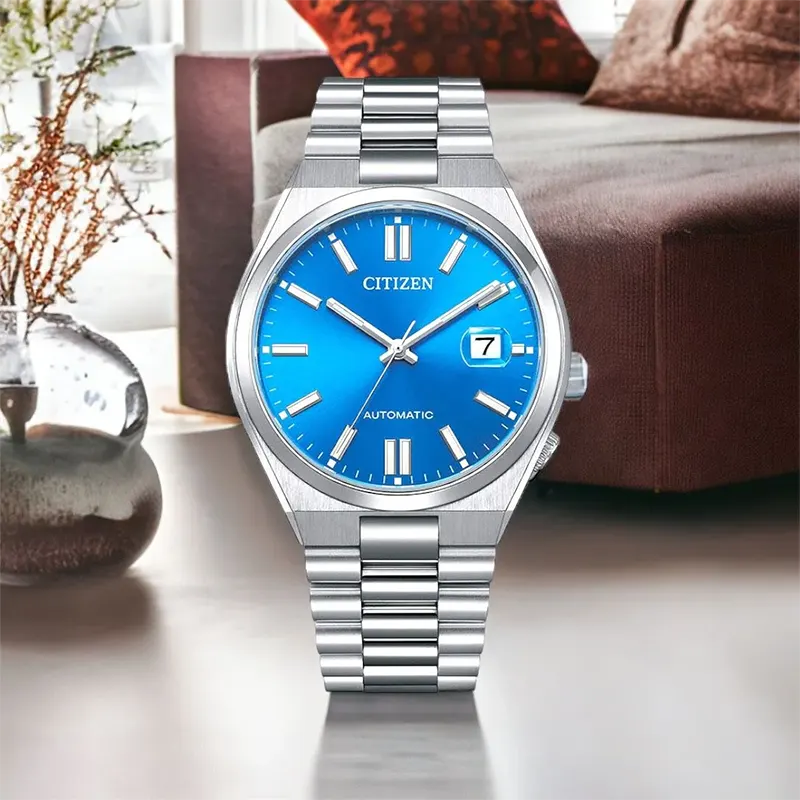 Citizen x Pantone Glowing Blue Automatic Men's Watch | NJ0158-89L