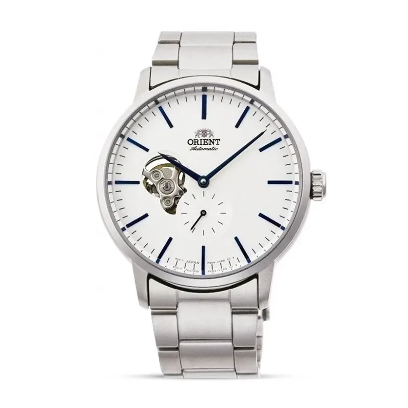 Orient Contemporary Semi-skeleton White Dial Men's Watch | RA-AR0102S