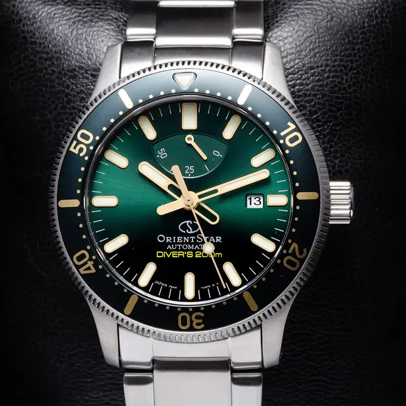Orient Star Sports Diver Automatic Green Dial Men's Watch | RE-AU0307E
