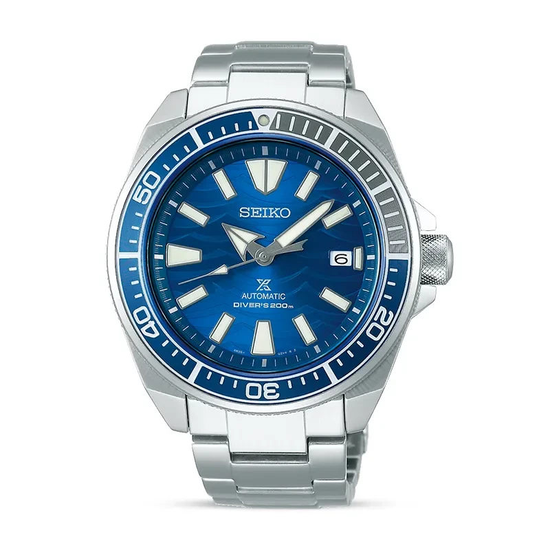 Seiko Prospex Samurai Save The Ocean Blue Dial Men's Watch | SRPD23J1
