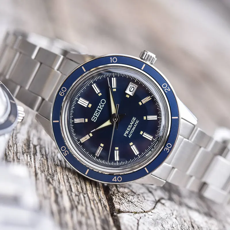 Seiko Presage Style60's Blue Dial Men's Watch | SRPG05J1