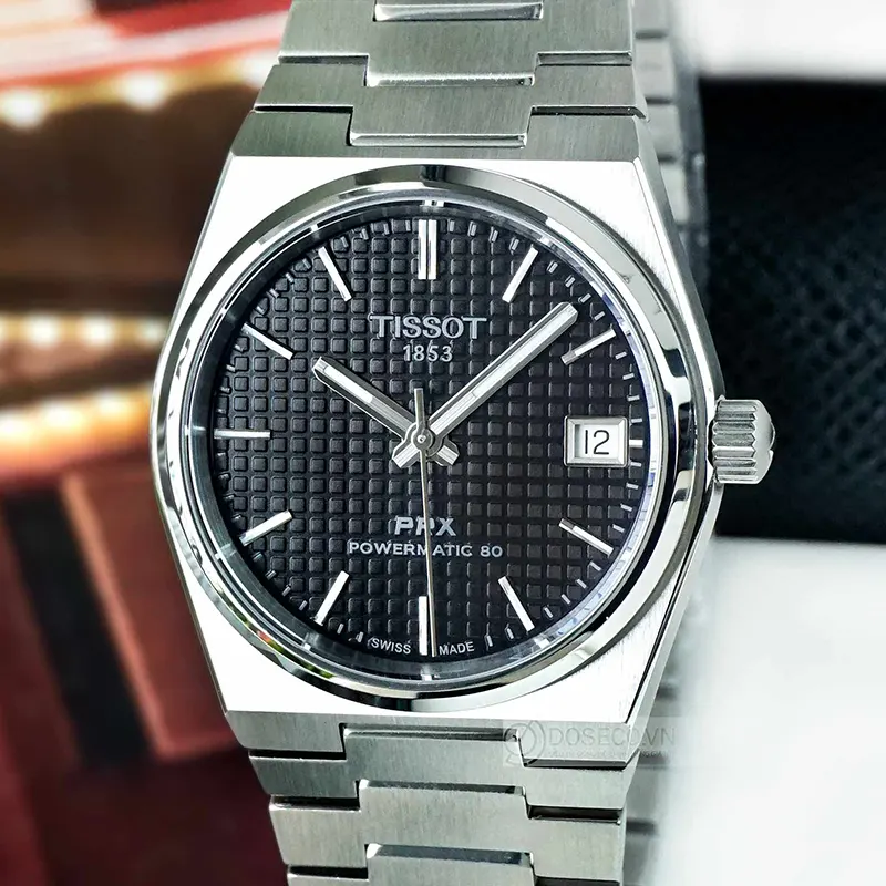 Tissot PRX Powermatic 80 35mm Black Dial Watch | T137.207.11.051.00