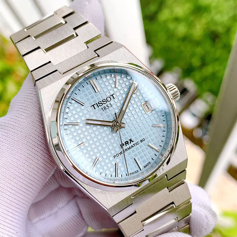 Tissot PRX Powermatic 80 35mm Ice Blue Dial Watch | T137.207.11.351.00