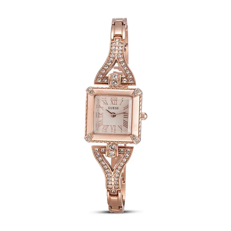 Guess Angelic Rose Gold Dial Ladies Watch | W0137L3