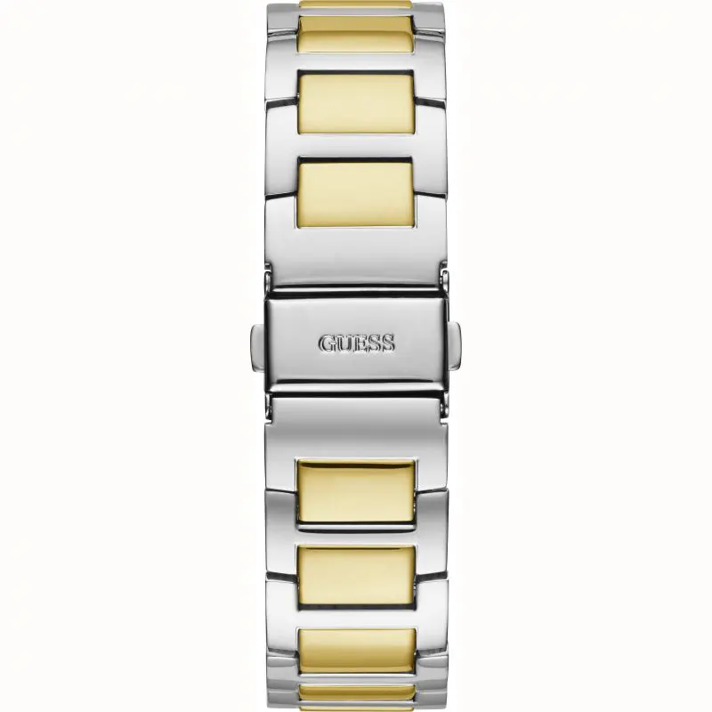 Guess Lady Frontier Crystal Gold Dial Two-tone Ladies Watch | W1156L5