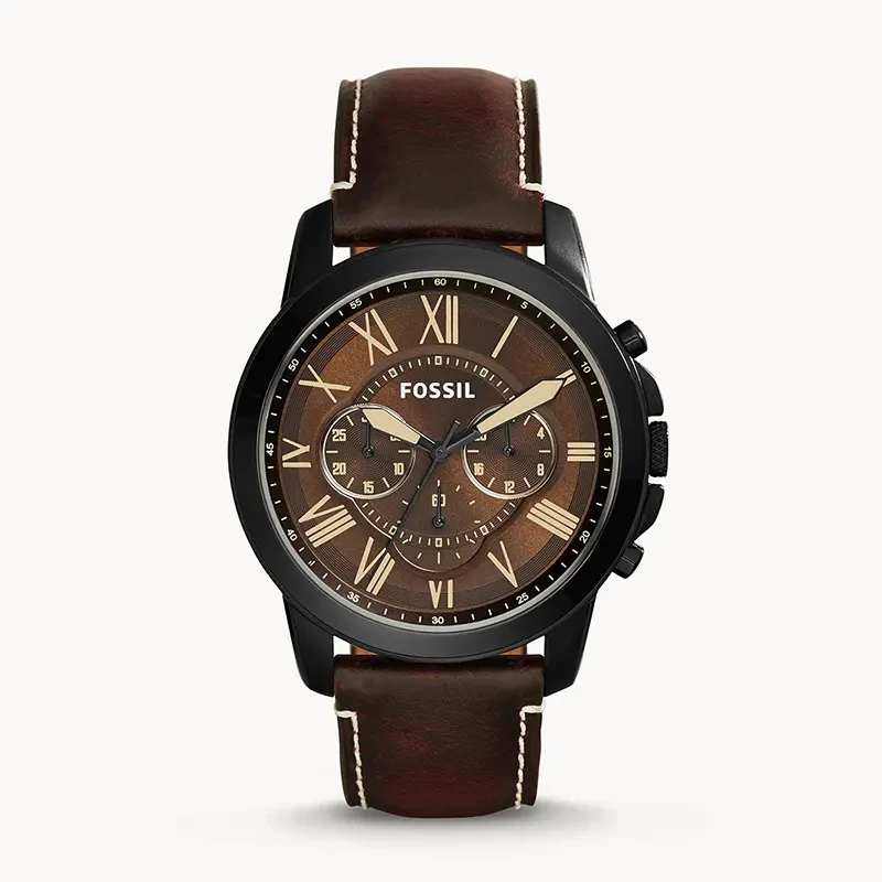 Fossil Grant Chronograph Brown Dial Men's Watch | FS5088