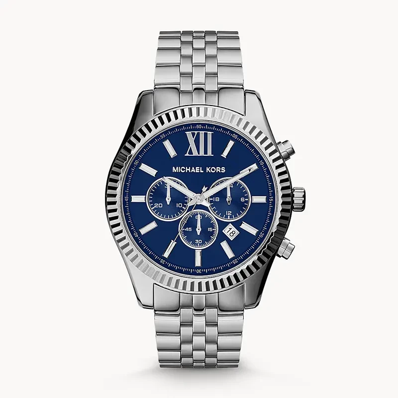 Michael Kors Lexington Chronograph Blue Dial Men's Watch | MK8280