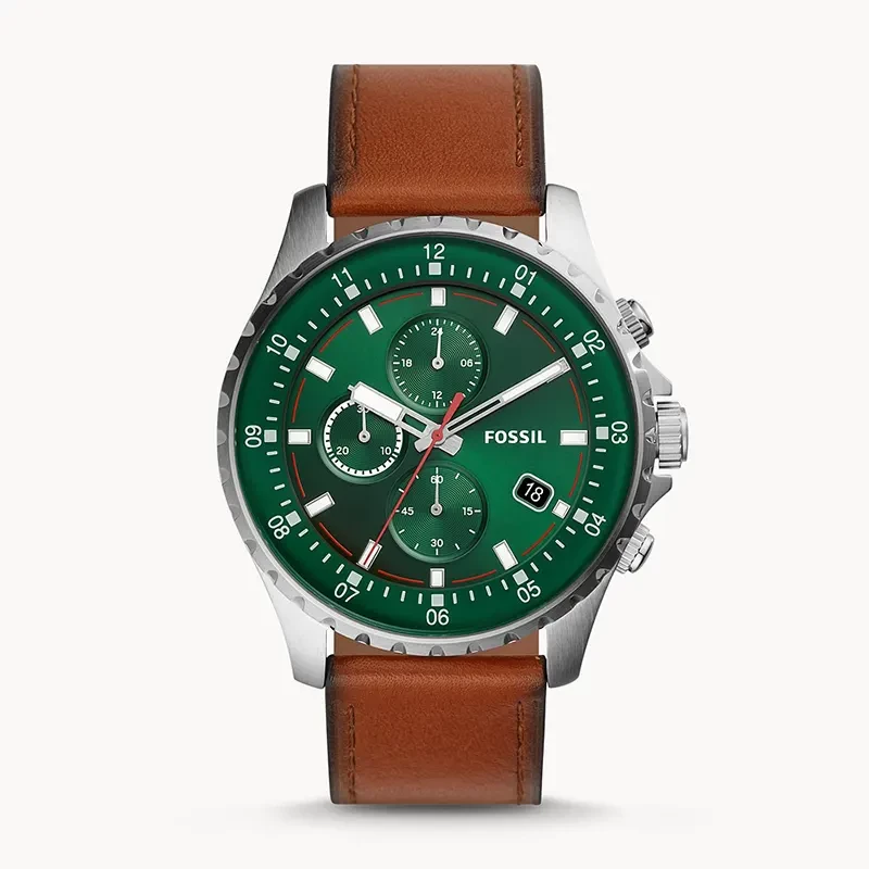 Fossil Dillinger Chronograph Green Dial Men’s Watch | FS5734