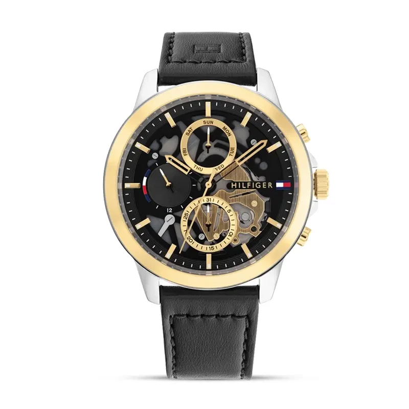 Tommy Hilfiger Henry Chronograph Black Dial Men's Watch | 1710474