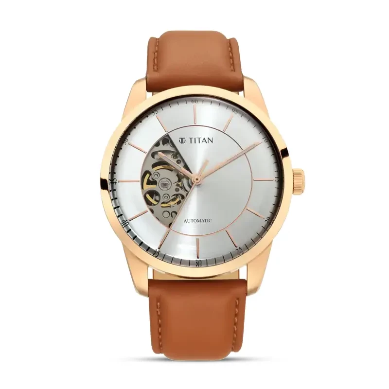 Titan 90126WL01 Sectoral Automatic Men's Watch