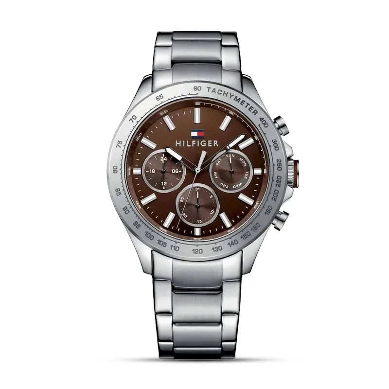 Tommy Hilfiger Hudson Chronograph Brown Dial Men's Watch | 1791229
