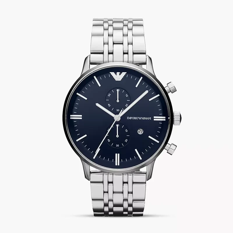 Emporio Armani Gianni Chronograph Blue Dial Men's Watch | AR1648
