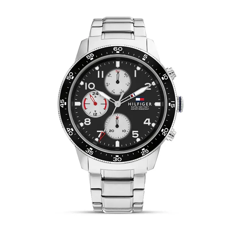 Tommy Hilfiger Jimmy Chronograph Black Dial Men's Watch Watch | 1791950