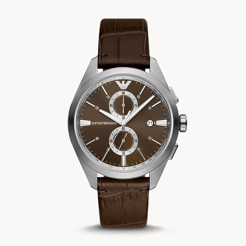 Emporio Armani Chronograph Brown Dial Men's Watch | AR11482