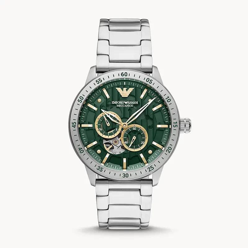 Emporio Armani Mario Automatic Green Dial Men's Watch | AR60053