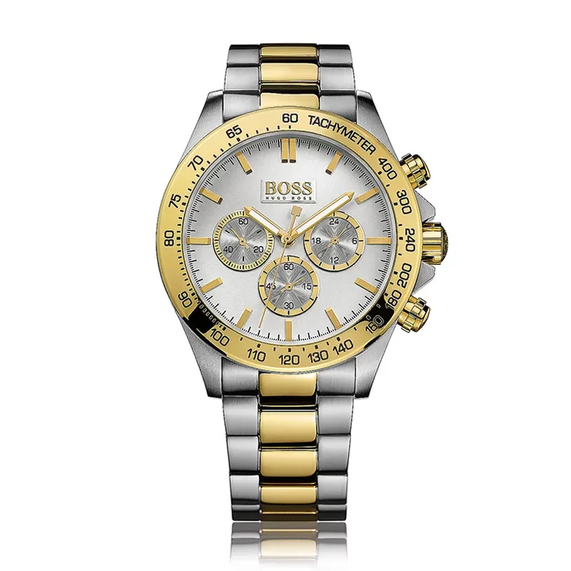 Hugo Boss Ikon Chronograph White Dial Men's Watch | 1512960