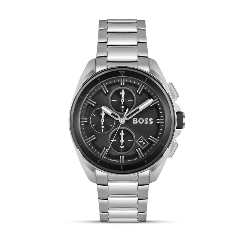 Hugo Boss Volane Chronograph Black Dial Men's Watch | 1513949