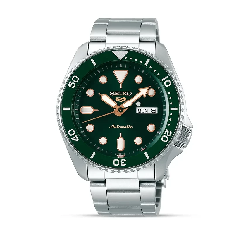 Seiko 5 Sports Automatic Green Dial Men's Watch | SRPD63K1