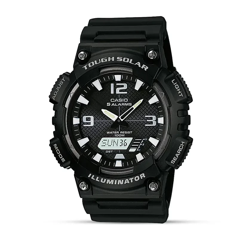 Casio AQ-S810W-1AV solar Powered Dual Time Men's Watch