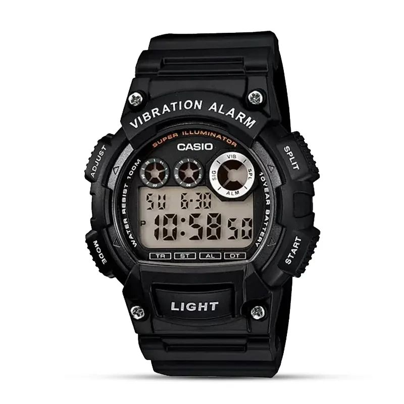 Casio W-735H-1AVDF Illuminator Black Dial Men's Watch