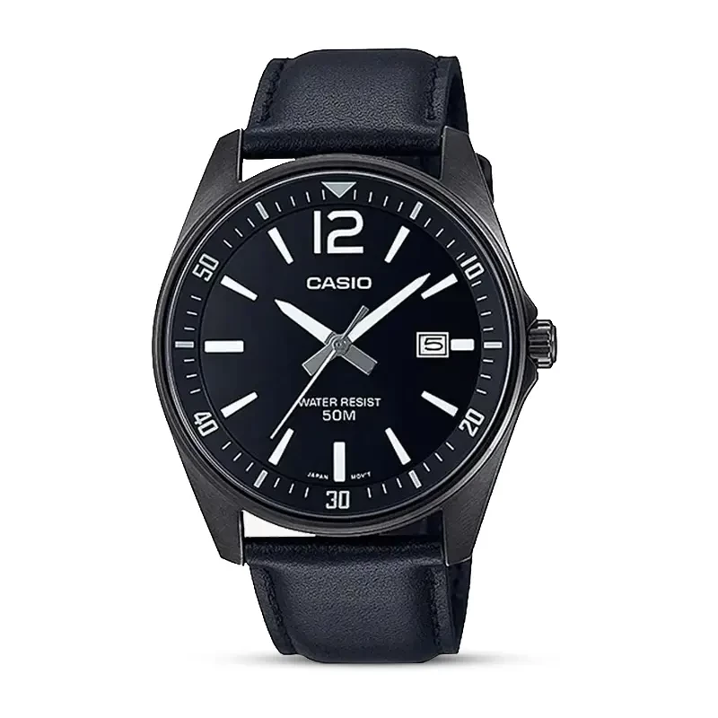 Casio Enticer MTP-E170BL-1BV Black Dial Men's Watch
