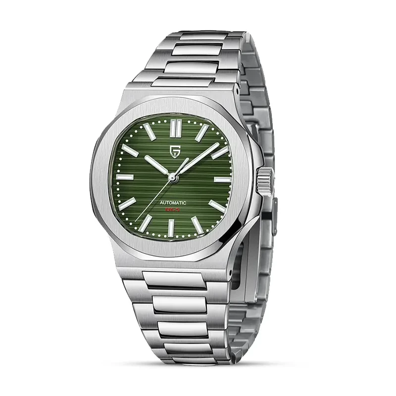 Pagani Design PD-1728 Nautilus Green Dial Men's Watch