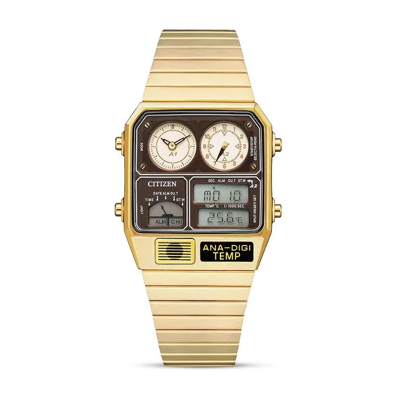 Citizen Vintage Dual Time Thermometer Men's Watch | JG2103-72X