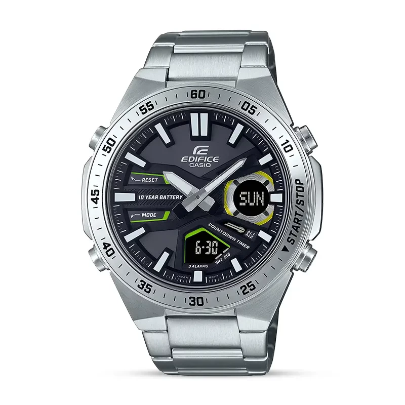 Casio Edifice EFV-C110D-1A3V Black Dial Men's Watch