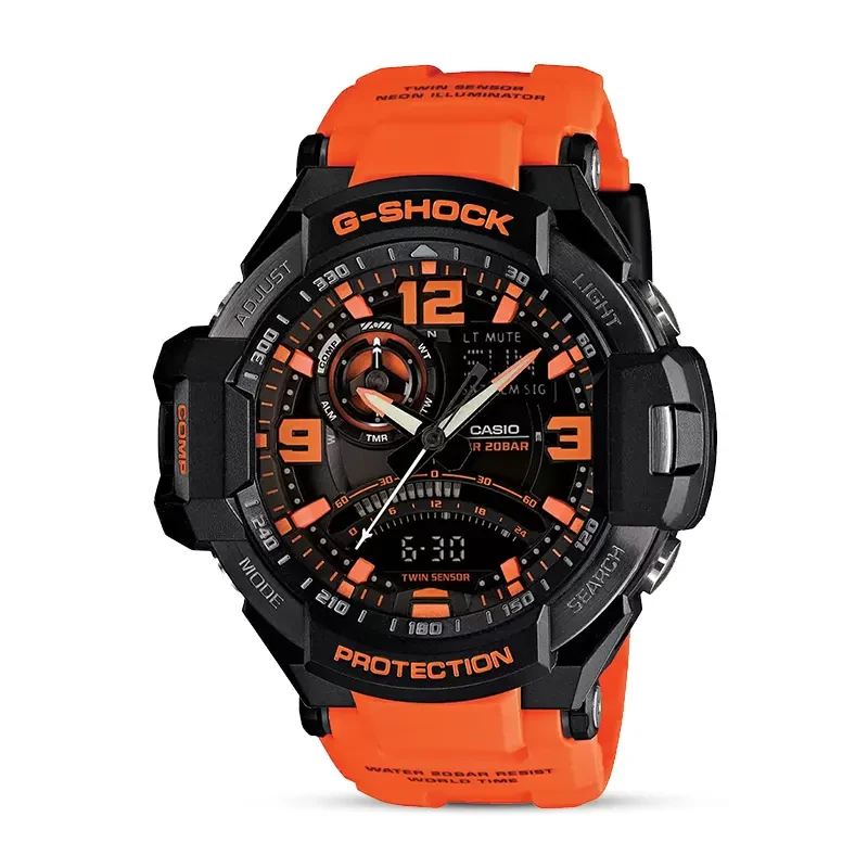 Casio G-Shock GA-1000-4A Gravity Master Black Dial Men's Watch