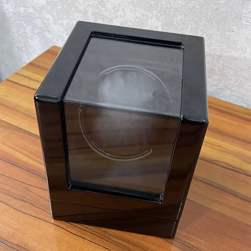 1 Slot High Quality Luxurious Black Watch Winder for Automatic Watch