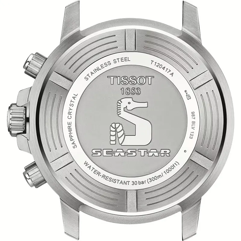 Tissot Seastar 1000 Chronograph Blue Dial Men's Watch | T120.417.11.041.01