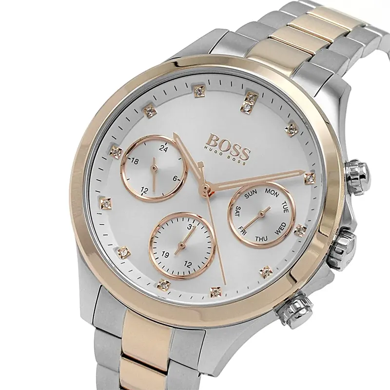 Hugo Boss Hera Silver Dial Two-tone Ladies Watch | 1502564