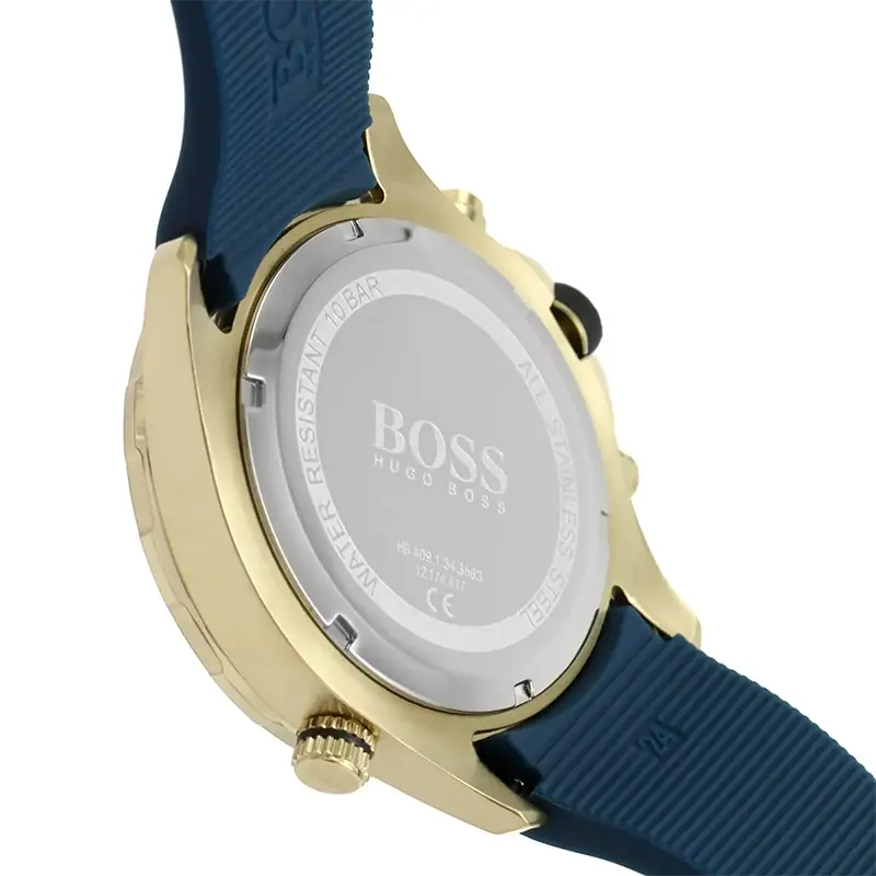Hugo Boss Globetrotter Chronograph Blue Dial Men's Watch | 1513822