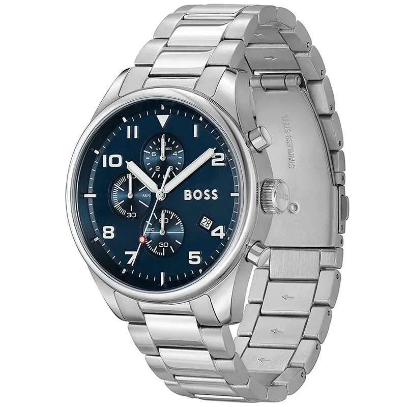 Hugo Boss View Chronograph Blue Dial Men's Watch | 1513989