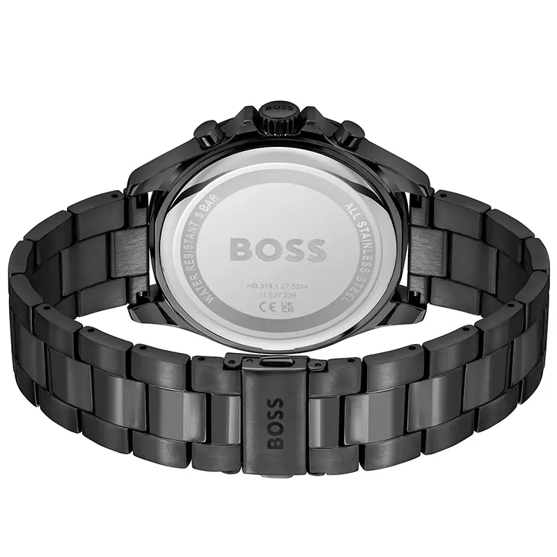 Hugo Boss Troper Chronograph Black Dial Men's Watch | 1514058