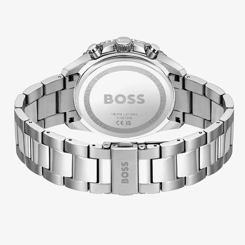 Hugo Boss Runner Chronograph Orange Dial Men's Watch | 1514162