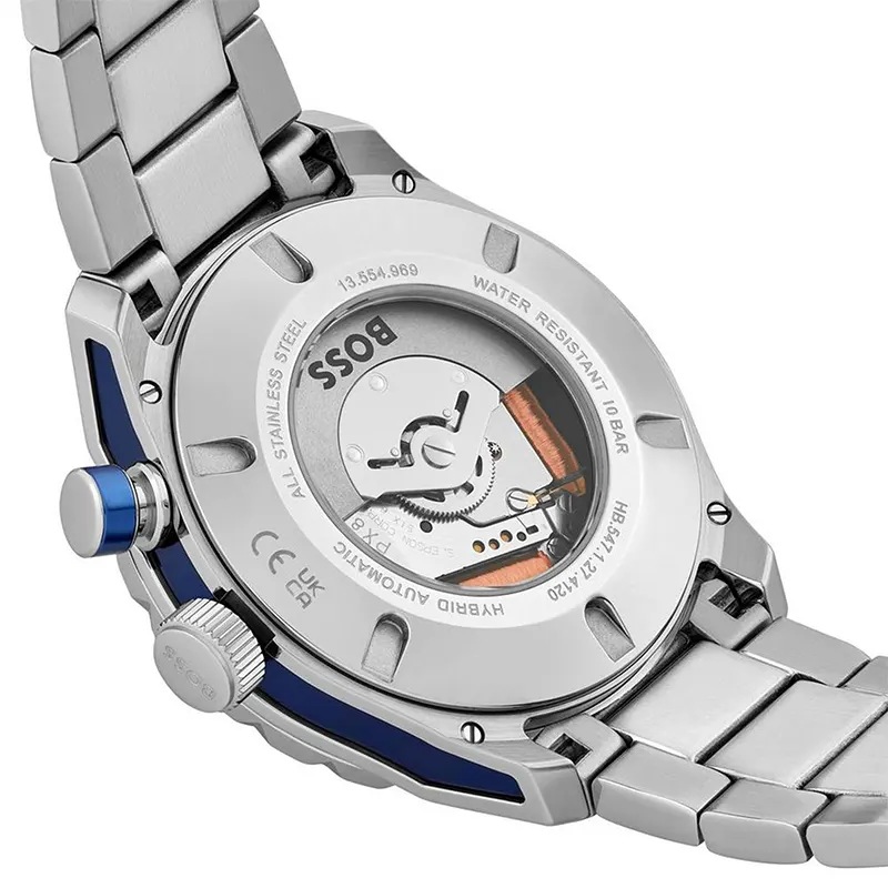 Hugo Boss Bossmatic Hybrid Automatic Blue Dial Men's Watch | 1514177