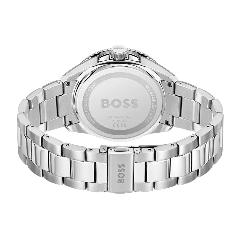 Hugo Boss Runner Blue Green Dial Men's Watch | 1514208