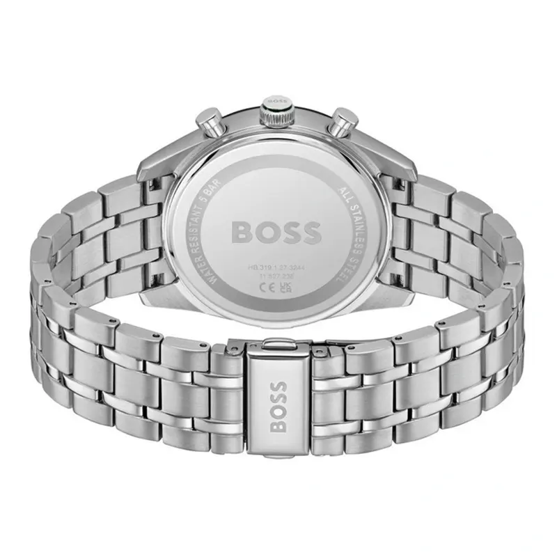 Hugo Boss Tourmaster Dual Time Green Dial Men's Watch | 1514287