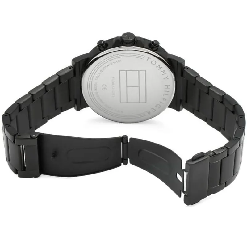 Tommy Hilfiger Daniel Multifunction Black Dial Men's Watch | 1710383