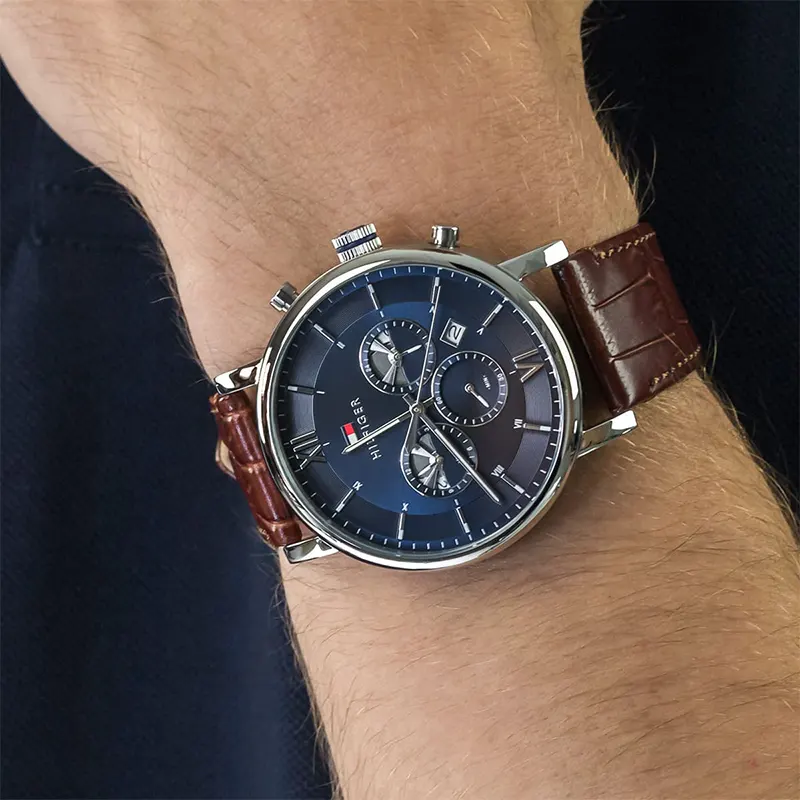 Tommy Hilfiger Evan Chronograph Blue Dial Men's Watch | 1710393