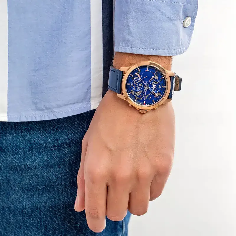 Tommy Hilfiger Henry Multi-function Blue Dial Men's Watch | 1710475