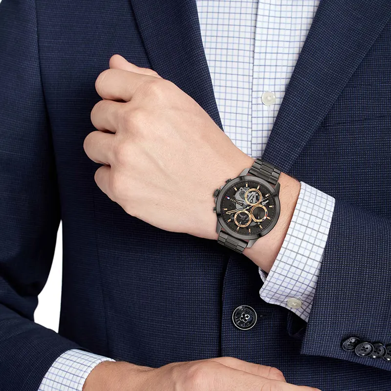 Tommy Hilfiger Henry Multifunction Grey Dial Men's Watch | 1710479