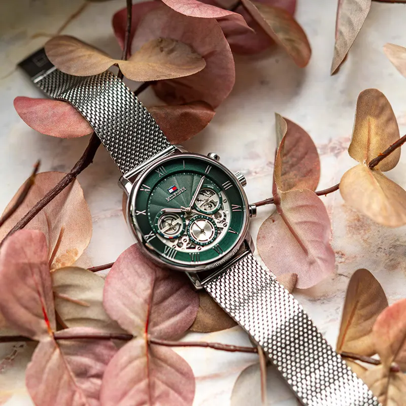 Tommy Hilfiger Legend Green Dial Men's Watch | 1710567