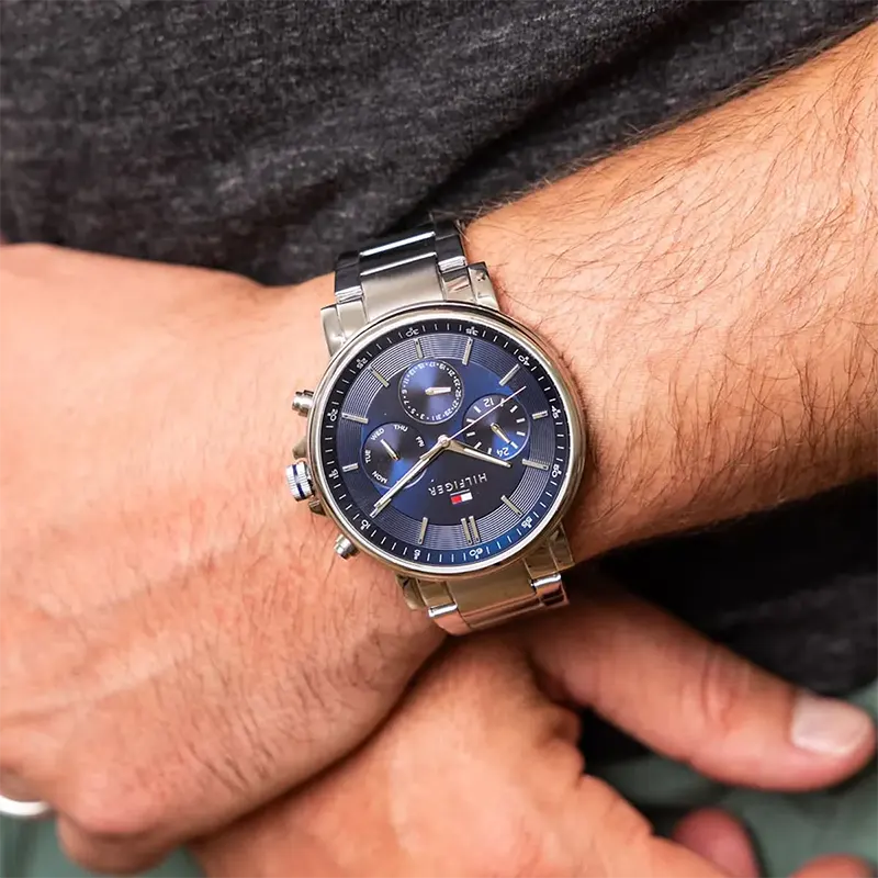 Tommy Hilfiger Tyson Multi-Function Blue Dial Men's Watch | 1710588