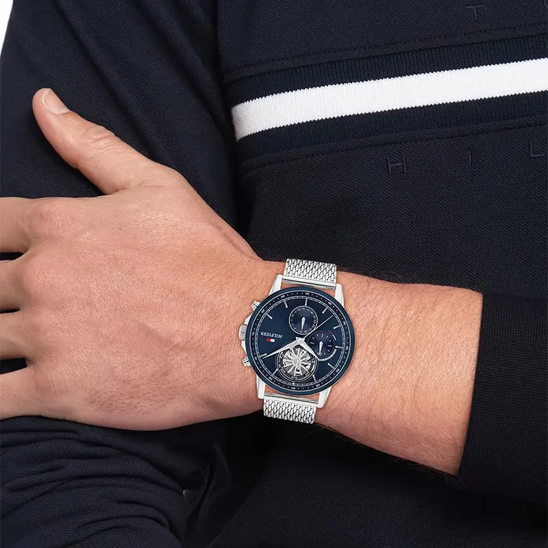 Tommy Hilfiger Stewart Multifunction Blue Dial Men's Watch | 1710609
