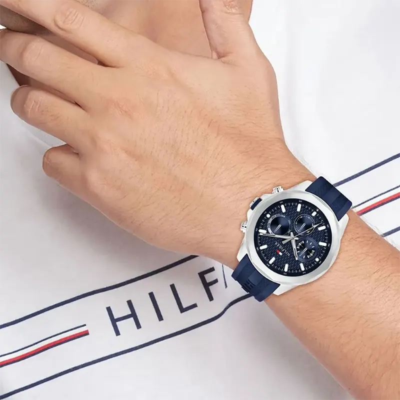Tommy Hilfiger Lars Navy Blue Dial Men's Watch | 1710649