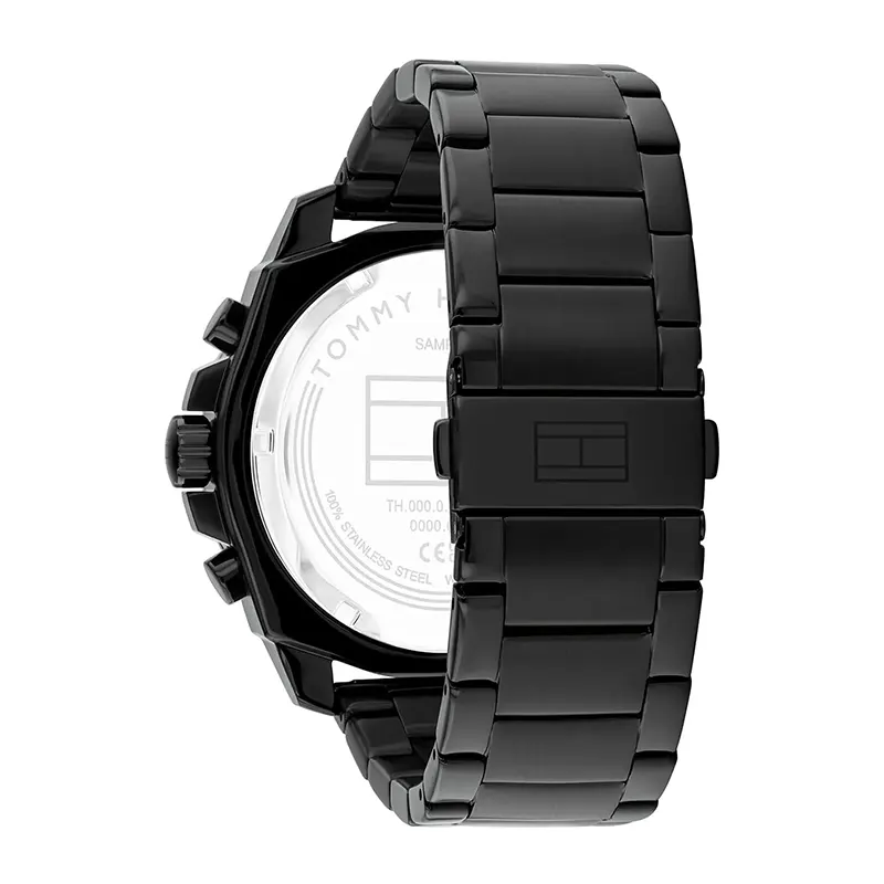 Tommy Hilfiger Morgan Black Multi-function Dial Men's Watch | 1710690
