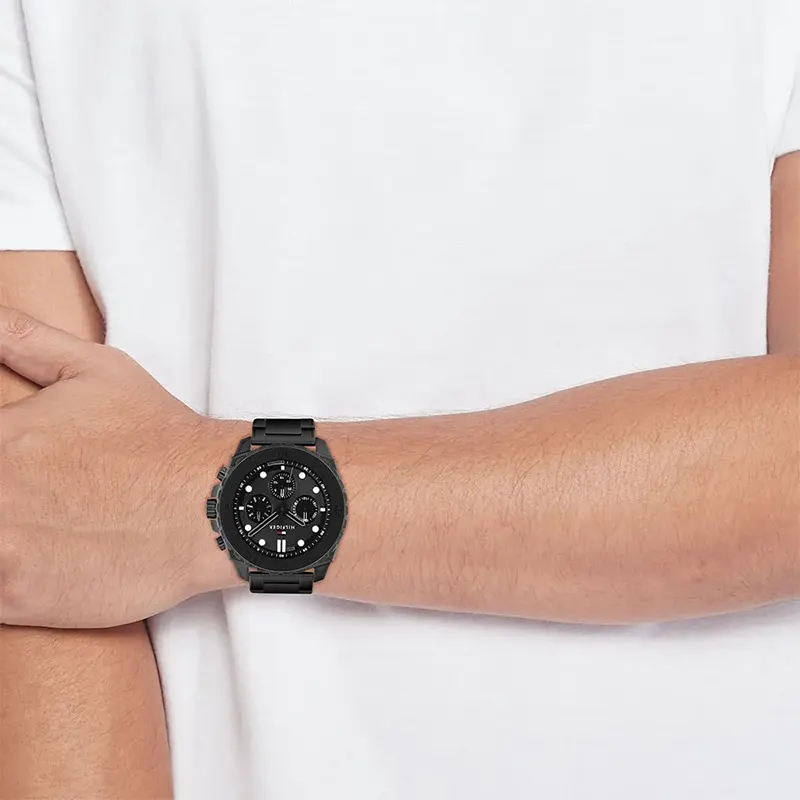 Tommy Hilfiger Morgan Black Multi-function Dial Men's Watch | 1710690